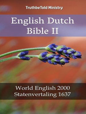 cover image of English Dutch Bible II